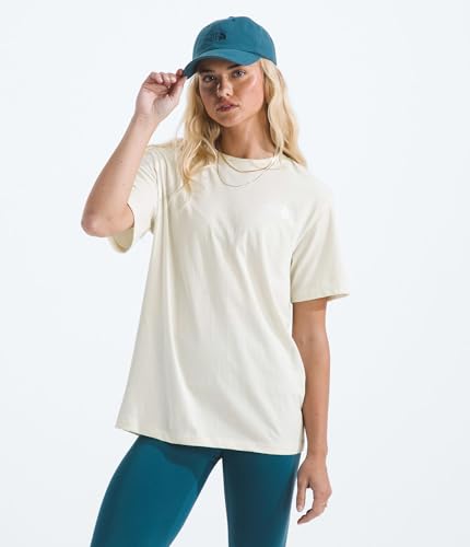 THE NORTH FACE Women's Evolution Box NSE Fill Short-sleeve Tee | Regular Fit Cotton Shirt With Logo Graphic2