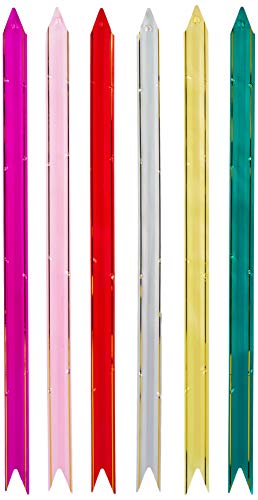 Gala Embalagens Pacote com 240 Laços Prontos, 23mmx44 cm, Com Fio Dourado, Multicor