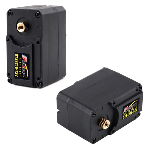 2�� STS3215 12V 30KG �f���A���A�N�V�X TTL �V���A���o�X �T�[�{ ���^���M�A 360�x �v���O�����\ ���C�G���R�[�_�[ �T�[�{ Arduino ���{�b�g�A�[�� �X�}�[�g���{�b�g�p