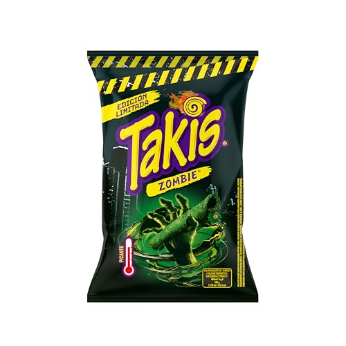 Takis Zombie Edición Limitada – Habanero y Pepino, Snack Picante Crujiente, 90g