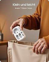 LENCENT USB Steckdose 7 in 1 Mehrfachsteckdose Steckdosenadapter 3 Fach – Ansicht 7