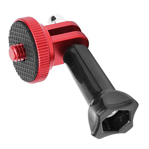 Adaptador de Montaje de Soporte de Cámara Accesorio de Brazo de Extensión de Aleación de Aluminio Duradero para One X/X2, Tornillo de 1/4 de Pulgada para Clamp/Holder de Mochila/trípode,