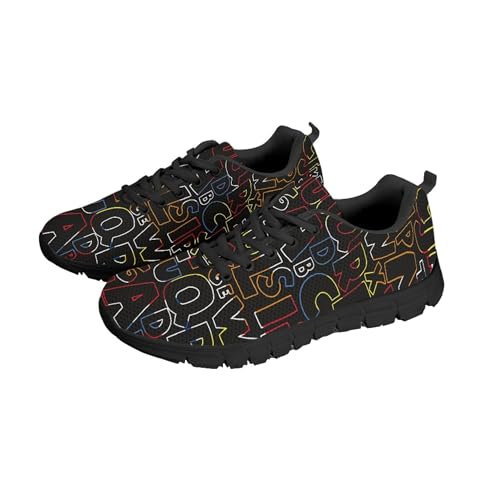 Micoklinlin Walking Shoes for Women Men Fashion Lightweight Novelty Sneakers Comfort Unisex Running Shoes2