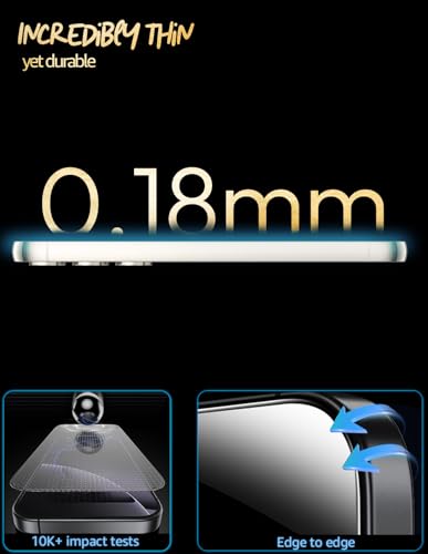 Image of Lensarmor Compatible with Samsung Galaxy S23 FE Screen Protector (1 Pack) - Premium 9H Tempered Glass, Military-Grade Protection, HD Clear Display, Anti-Fingerprint & Case-Friendly Fit