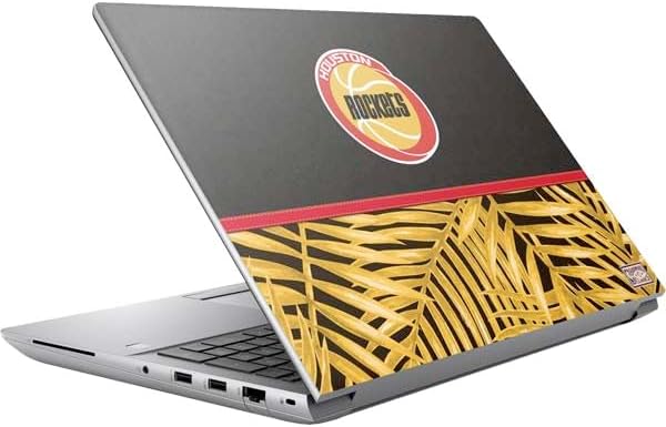 Skinit Decal Laptop Skin Compatible with HP ZBook Fury 16 G10 - Officially Licensed NBA Houston Rockets Retro Palms Design