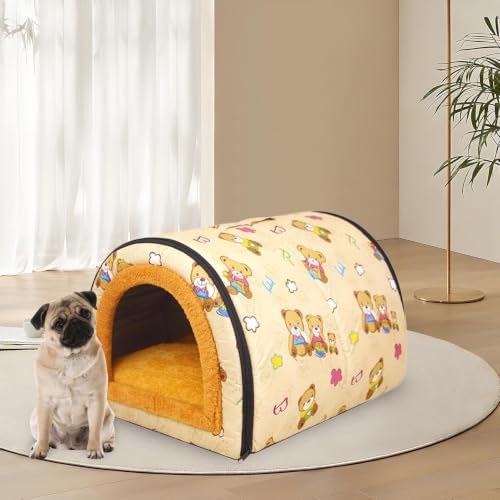 Nicho impermeable para perros cama suave de invierno 4