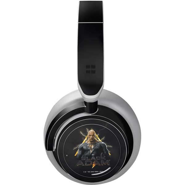 Skinit Decal Audio Skin Compatible with Surface Headphones - Officially Licensed Warner Bros DC Black Adam Design
