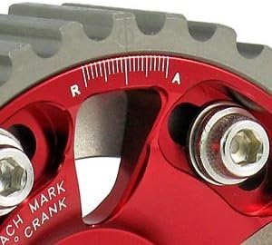 VMS RACING 2PC Adjustable Cam Gear in RED CGPF011RD Compatible with 90-01 Acura Integra B17 B18 DOHC Engines All Models