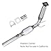 FortunaFlow Catalytic Converter Compatible with Volkswagen Jetta 2005-2014 Passat/Beetle 2012-2014,Golf 2010-2014,Rabbit 2006-2009 2.5L,Front(EPA Compliant high flow standard)