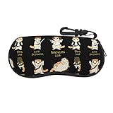 [HTSW] メガネバッグ メガネケース スターウォーズ おしゃれプリント メガネポーチ 防滴可能 擦り傷防止 ファスナー式 フック付き サングラスケース かわいい 眼鏡入れ めがねケース