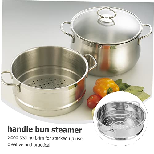 Buying Guide Luxshiny 2pcs Steaming Pot Steamer Insert Pans Bun