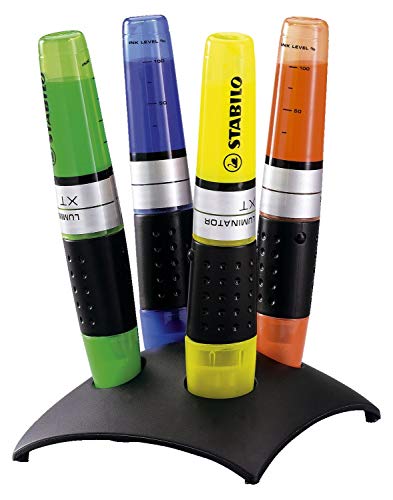 Surligneurs LUMINATOR STABILO longue durée et sets de table étanches lavables