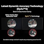 BenQ Zowie XL2586X | 24.1 | Fast TN 540Hz Gaming Monitor for Esports | Motion Clarity DyAc2 | 1080p | XL Setting to Share | Shielding Hood | New Industrial Grade Ball Bearing Height Adjustment - Image 5