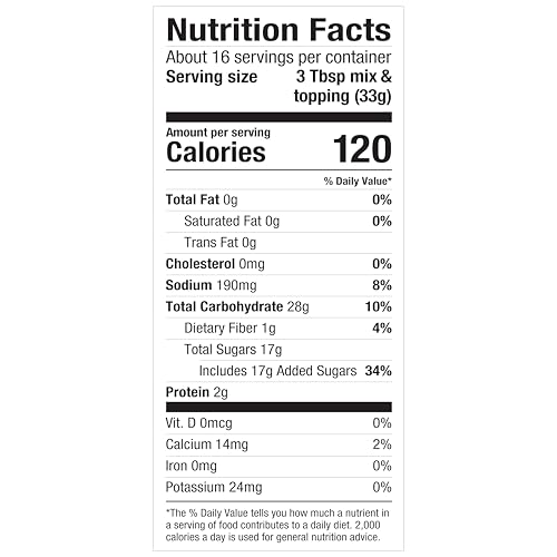 Image of Bob's Red Mill Cinnamon Swirl Coffee Cake Baking Mix - 18.5 oz Bag (Pack of 2), Simple Clean Ingredients, Homemade Taste, Non-GMO