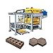 Automatic Block Brick Making Machine Concrete Hollow Block Machine Multi-Functional Concrete Brick Making Machine Brick Making Device For Construction Work, Produce 6 8 Inch Cement Hole Bricks