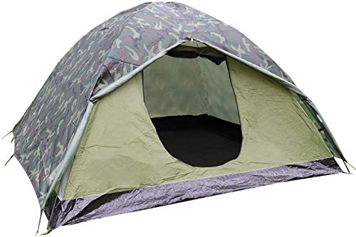 CAMPMORE Kuppelzelt für 2-3 Personen, Camping Zelt für Trekking,Outdoor,Festival 230x200x130cm
