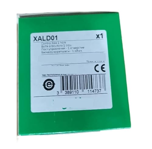 Boîtier XALD01 original avec bouton-poussoir pour commande électrique industrielle