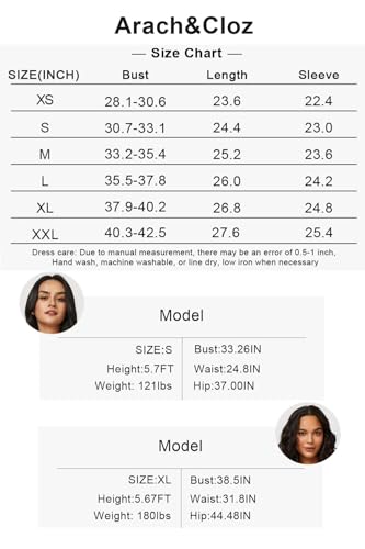 Arach&Cloz Womens Jumpers UK Short Long Sleeve Crew Neck Ladies Knitted Tops Autumn Winter Casual Dressy Sweater