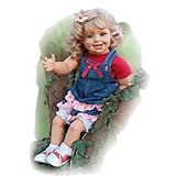 The Ashton-Drake Galleries Lea and The Summer Child So Truly Real® Lifelike Handcrafted RealTouch® Vinyl Poseable Toddler Girl Collectible Doll by Monika Gerdes 24-inches