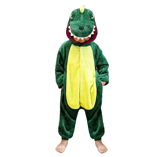 Fairycos Dinosaurier Kostüm Kinder Dino Dinokostüm Jungen Mädchen Halloween Karneval Kostüme 104 110 92 98 116 122 128