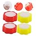 FOYTOKI 16Pcs Finger Wet Sponge Counting Sponges for Money Cashier Bank Financial Supplies Fingertip Moistener Office Use Red Yellow