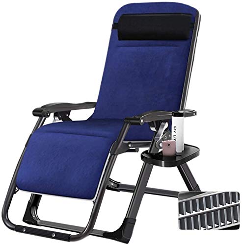 Tumbona de servicio pesado reclinable con gravedad cero y estructura reforzada de exterior
