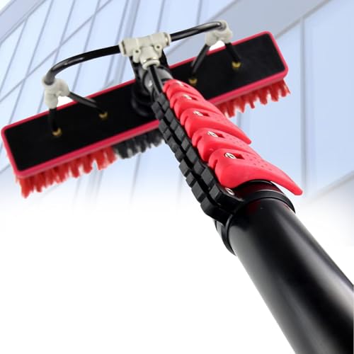 Kit nettoyage panneaux solaires et fenêtres hauts pour laver sans monter sur le toit