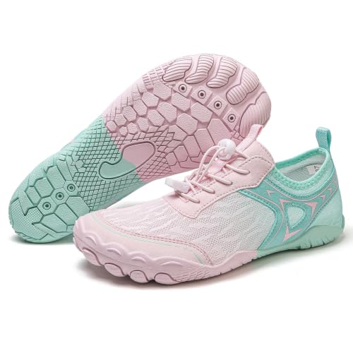 Zapatillas barefoot transpirables calzado senderismo horma ancha unisex para buceo