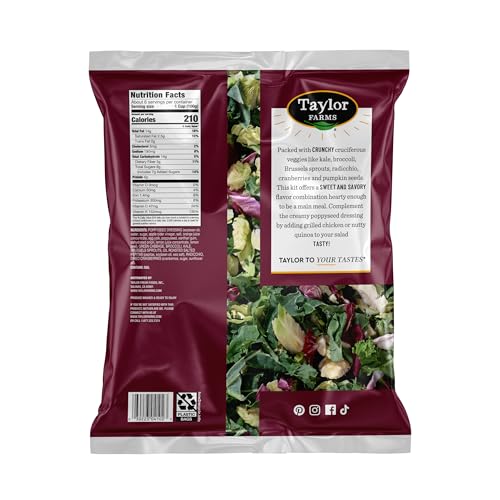 Taylor Farms Sweet Kale Chopped Salad Family Size, 20 oz - Thumbnail 2