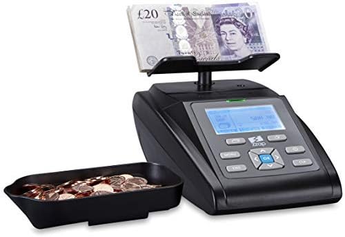 The ZZap MS40i Money Counting Scale - Inbuilt Printer, Battery Powered, Counts a Till in Less Than 2 Minutes, Checks Coin Bags and banknote Bundles, Save Data to Memory or PC and More!