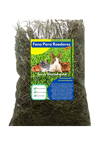 2kg de Feno Tifton Alimento Para Roedores