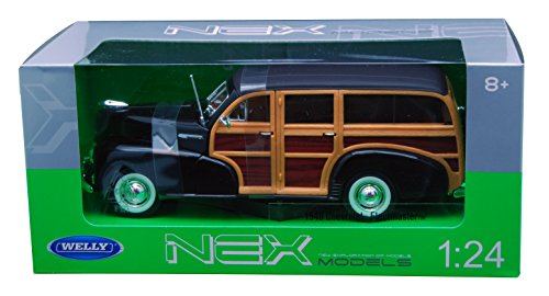 Chevrolet 1948 Woody Wagon Fleetmaster Brown 1/24 by Welly
