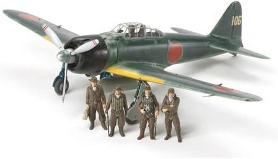 Tamiya 61108 1/48 Mitsubishi A6M3/3A (Zeke) Plastic Model Airplane Kit