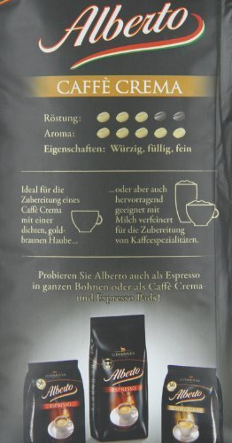 Darboven Alberto Kaffee Crema Bohnen, 1kg - von more-taste Cover
