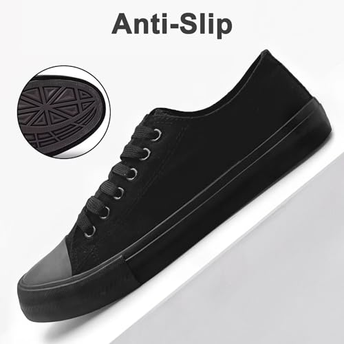 Image of Unisex Low Top Lace Up Casual Canvas Shoes for Women and Men, Comfortable Lightweight Classic Fashion Sneakers Popular 2026, Zapatillas Casual De Lona De Moda para Hombre Y Mujer
