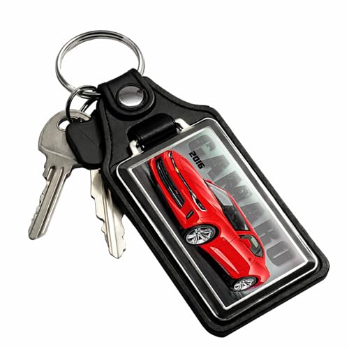 Image of Brotherhood Car Key Chain for Camaro - Classic Models Keychain for Men and Women Gift Key Ring - -