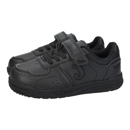 Joma Série Harvard Jr, Baskets unisexes pour Enfants et Adolescents, Noir, 26 EU