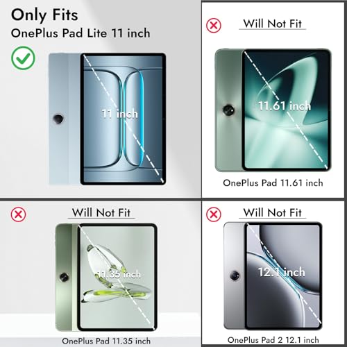 Image of Robustrion Cover for OnePlus Pad Lite 11 inch Cover Case, Folio Flip Cover Case for OnePlus Pad Lite Tablet Cover 11 inch - Eiffel