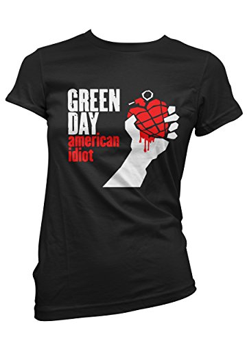 T-shirt Donna Green Day - maglietta rock 100%