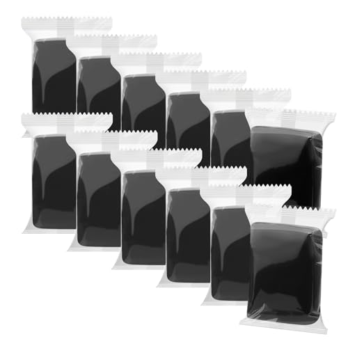 Wolwefa Air Dry Clay 6.3OZ Black Molding Clay Soft Modeling Clay for Kids Age 3-12 Air Dry Clay for Adults Light Weight Air Dry Clay Perfect Clay for Crafts Gift for Children and Artists