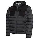 Calvin Klein Herren gepolstert Insulated Jacket - Charcoal/Schwarz - XL