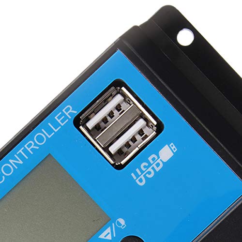 Régulateur de batterie intelligent 40A doté de sorties USB pour panneau solaire - 8