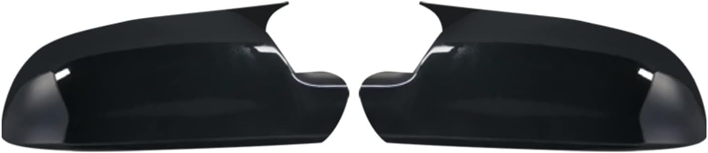 Mirror Cover Rearview Side Mirror Cap S Line Fit for Audi A3 8P A4 A5 B8 2008-2009 B8.5 2011-2016 Rearview Mirror Cover (Color : Bright Black)