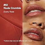 Melixir Vegan Lip Butter #02 Nude Crumble(Tinted) (+11 more colors), Bee Free, Petrolatum Free, Deep Nourishing Plant-Based Vegan Chapstick, Lip Balm for Dry, Cracked and Chapped Lips - Image 3