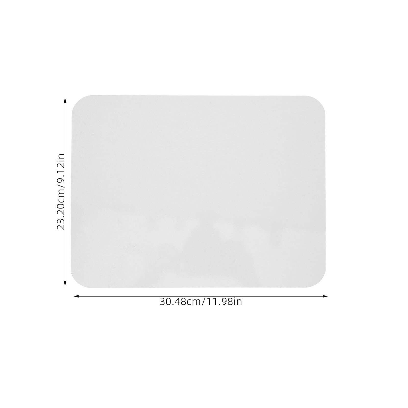 5 Stück Doppelseitige Mini Whiteboards Abwischbare Tisch Notiztafeln für Praktische Schreibtischtafeln Wiederverwendbare Kompakte Schreibtafeln für Büro und Zuhause