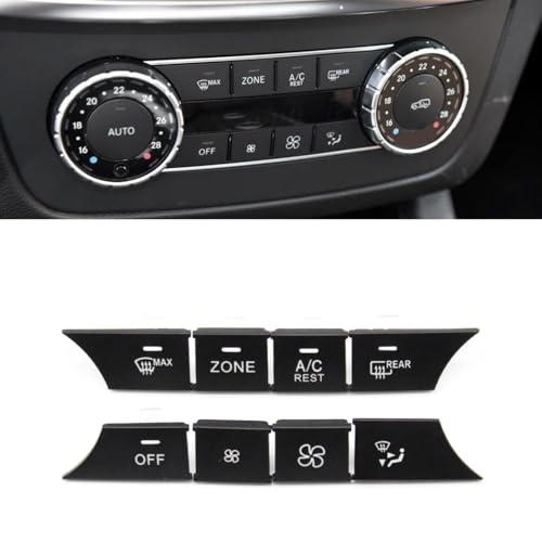 Car Console AC Climate Control Button for Benz ML GL GLE GLS G W166 X166 W292 W463 ML350 ML550 GL350 GL450 GLE400 GLS450(Model D Set)