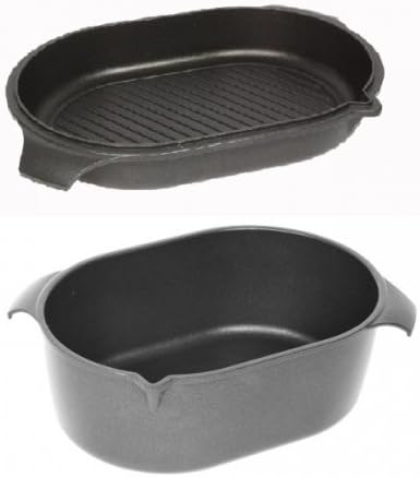 AMT Gastroguss Roasting Tray 33 x 22 CM with Die-Cast Aluminium PaN