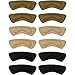 Hotop 6 Pairs Heel Cushion Pads Heel Shoe Grips Liner Self-Adhesive Shoe Insoles Foot Care Protector (Multicolor)