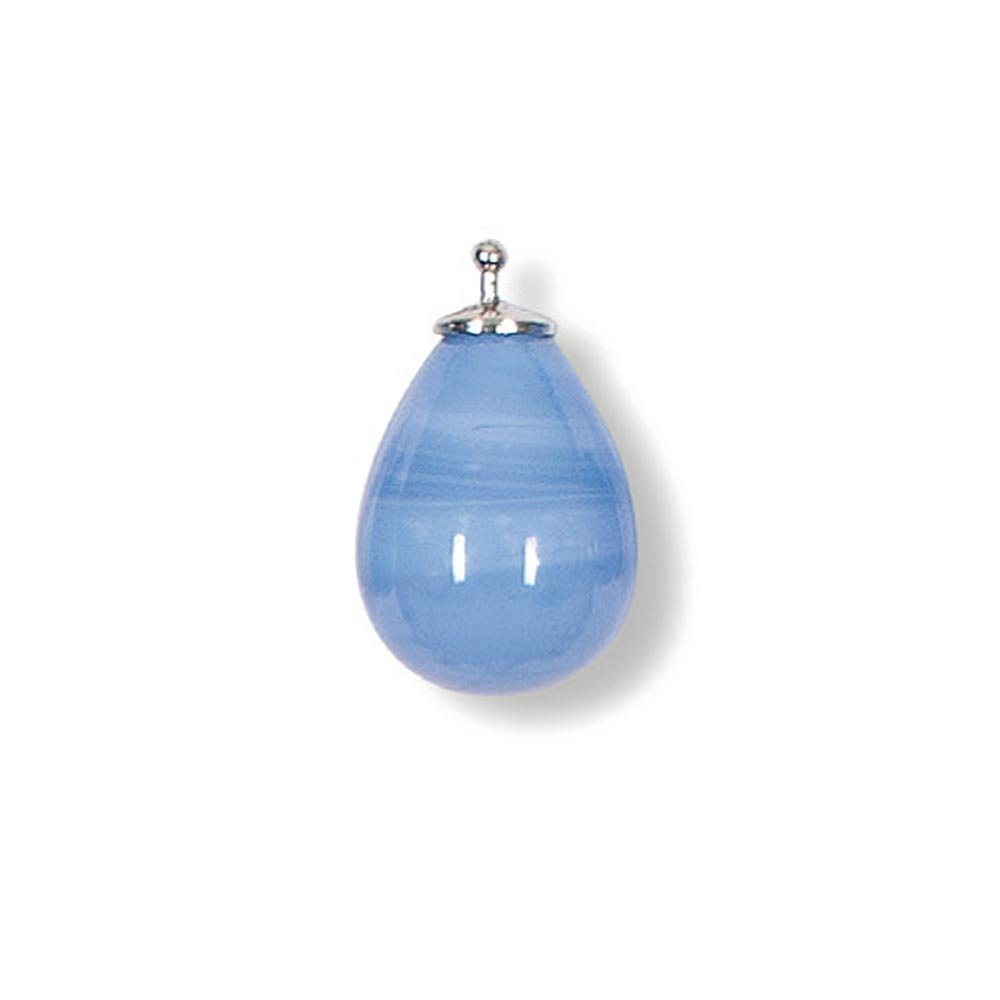 HEIDE HEINZENDORFFPair of Drop Pendants 12 x 16 mm Sky Blue