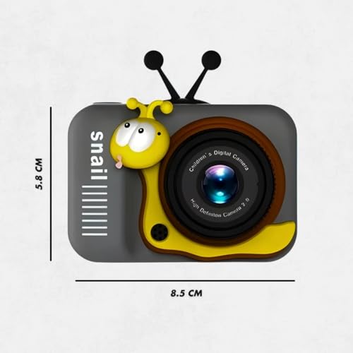 Câmera Fotográfica Digital Infantil com Capa Anti-Queda Perfeito para Estimular a Criatividade, Dive